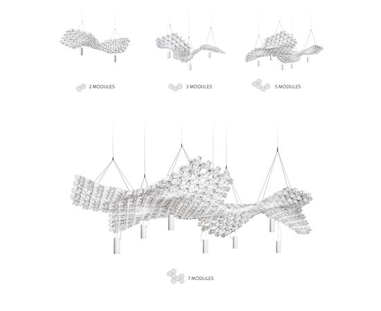 Подвесной светильник Slamp Nuvem, фото 2