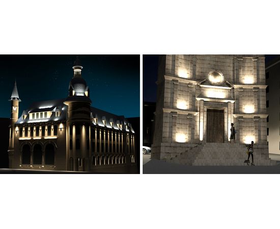 Настенный светильник Castaldi Lighting UPSTER D69, фото 3