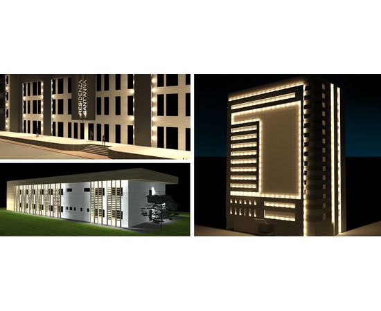 Настенный светильник Castaldi Lighting UPSTER D69, фото 2