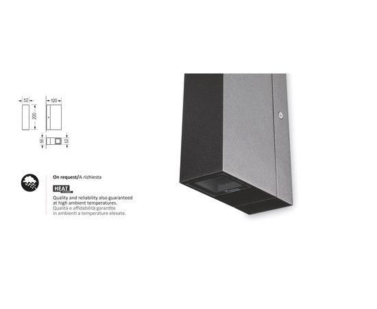 Настенный светильник Castaldi Lighting SLIM D59, фото 9