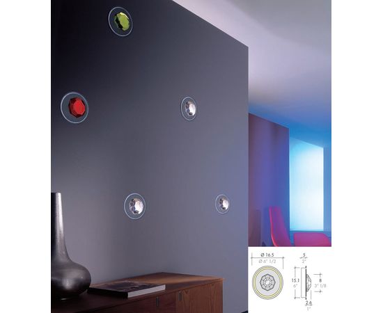 Настенно-потолочный светильник Oty Light Tum 40/60 Prisma, фото 1