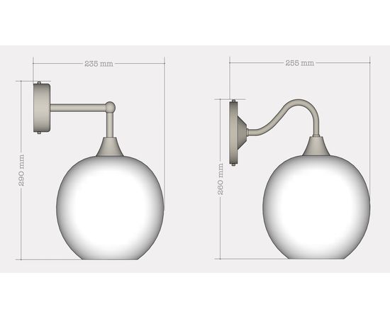 Настенный светильник Rothschild &amp; Bickers Pick-n-Mix Wall Light Ball, фото 2
