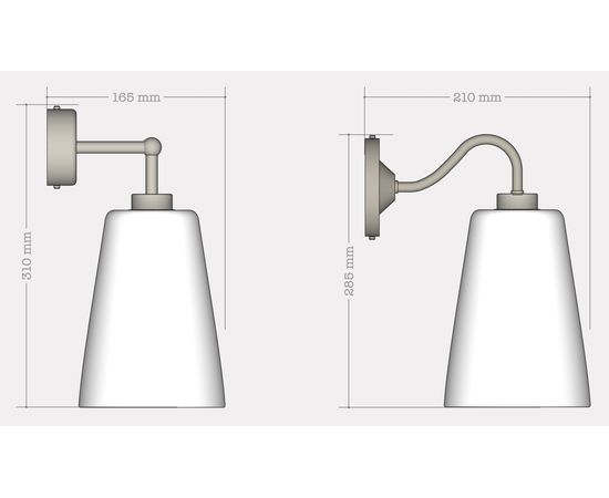 Настенный светильник Rothschild &amp; Bickers Pick-n-Mix Wall Light Pot, фото 2