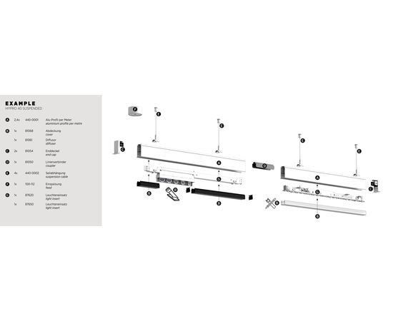 Подвесной светильник Prolicht HYPRO 40 Suspended, фото 8