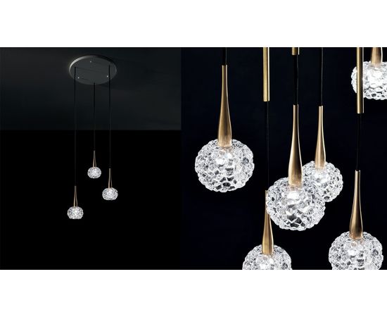 Подвесной светильник Vintage Ghalia SO 3L Ø35, фото 4