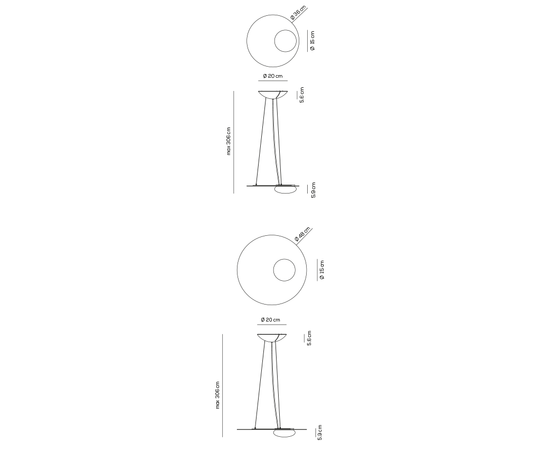 Подвесной светильник Axolight KWIC suspended, фото 2