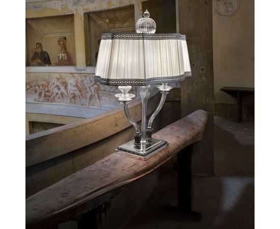 Настольная лампа Sylcom IMPERO 1653/L2 ARG + TOP 1653 ARG, фото 2