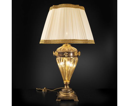Настольная лампа Sylcom IMPERO 1669 BRU + TOP 1669 ORO, фото 1