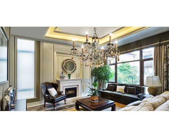 Люстра Possoni VERONIQUE 796/6-SW/GS, фото 4