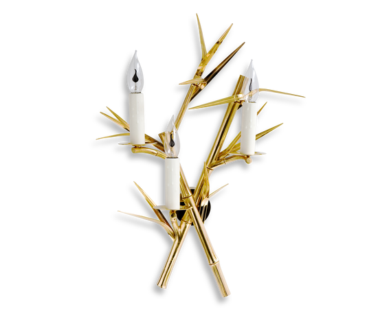 Настенный светильник Charles BAMBOUS CROISES, фото 1