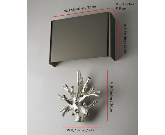 Настенный светильник Charles CORAIL SCONCE, фото 3