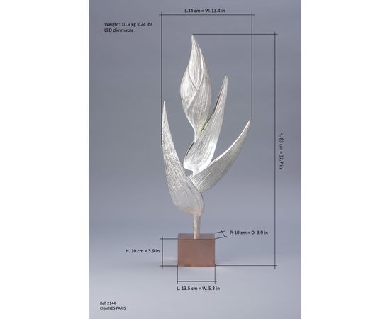 Настольная лампа Charles POINTE A PITRE, фото 4