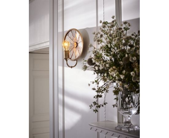 Настенный светильник Ralph Lauren Home Rivington Small Round Sconce, фото 2
