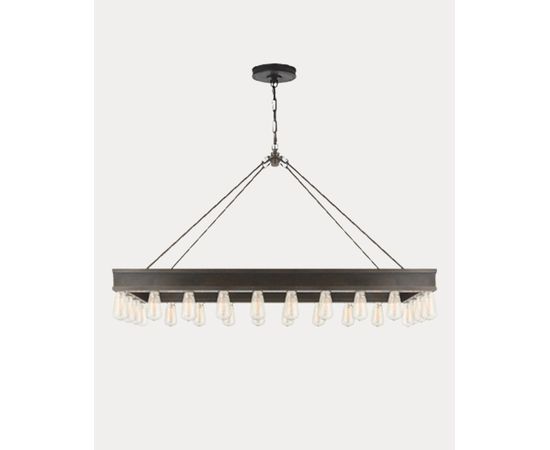 Люстра Ralph Lauren Home Roark Rectangular Chandelier, фото 3