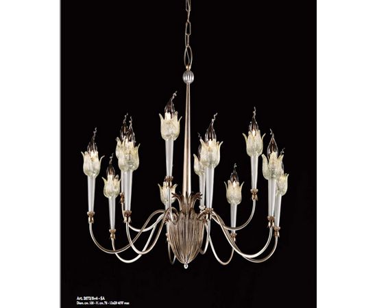 Люстра Stillux Lumen 2072/8+4-SA, фото 1
