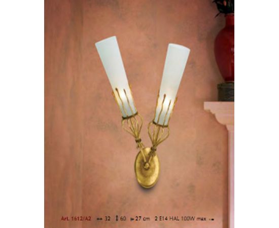 Настенный светильник Stillux FENICIA GOLD 1612/A2, фото 1