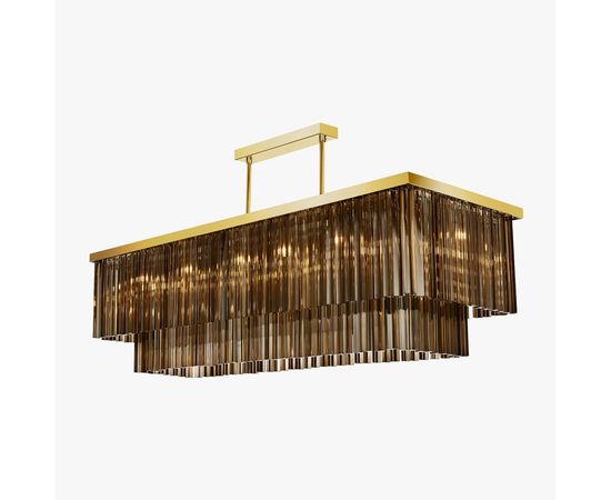 Люстра Bella Figura Large Two Tier Rectangular Chandelier CL452, фото 2