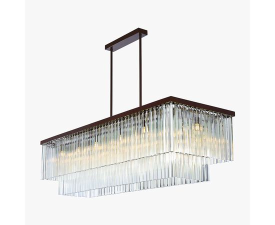 Люстра Bella Figura Large Two Tier Rectangular Chandelier CL452, фото 1
