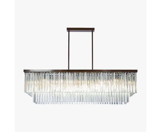 Люстра Bella Figura Large Two Tier Rectangular Chandelier CL452, фото 6