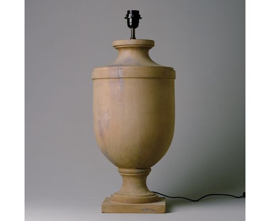 Настольная лампа Becara 65cm natural wooden table lamp, фото 1