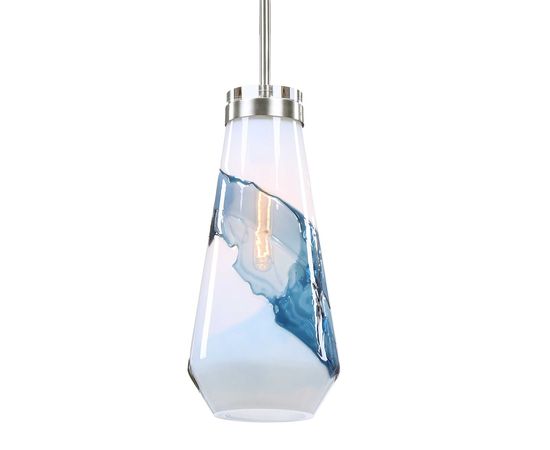 Подвесной светильник UTTERMOST Windswept Blue &amp; White, 1 Lt Mini Pendant, фото 2