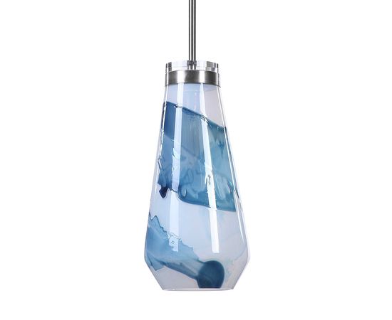 Подвесной светильник UTTERMOST Windswept Blue &amp; White, 1 Lt Mini Pendant, фото 1