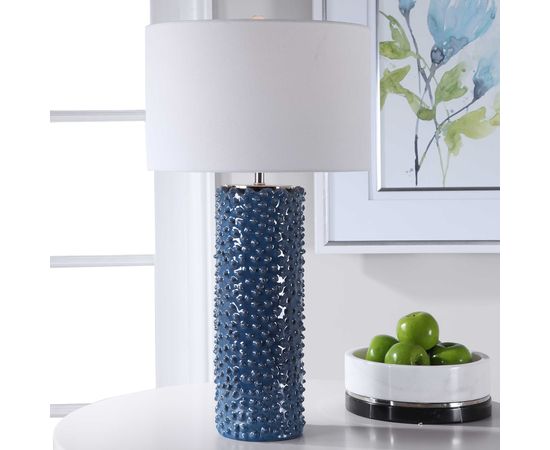 Настольная лампа UTTERMOST Ciji Blue Table Lamp, фото 2