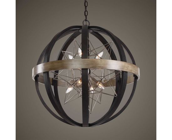 Люстра UTTERMOST Polaris, 8 Lt Pendant, фото 5