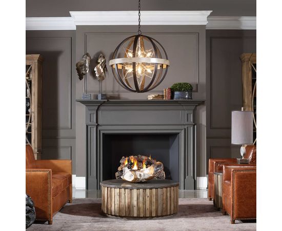 Люстра UTTERMOST Polaris, 8 Lt Pendant, фото 3