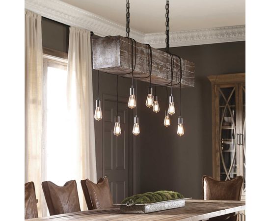 Подвесной светильник UTTERMOST Reading Station, 9 Lt Pendant, фото 2