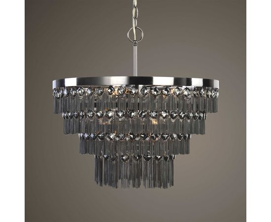Люстра UTTERMOST Carbonado, 6 Lt Pendant, фото 2