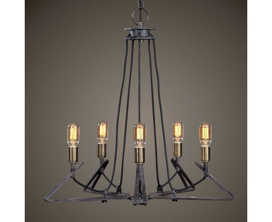Люстра UTTERMOST Enoch, 5 Lt Chandelier, фото 2