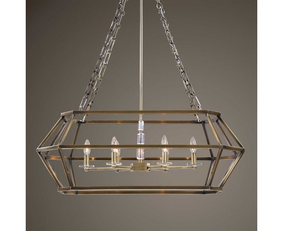 Люстра UTTERMOST Configuration, 6 Lt Oval Chandelier, фото 4