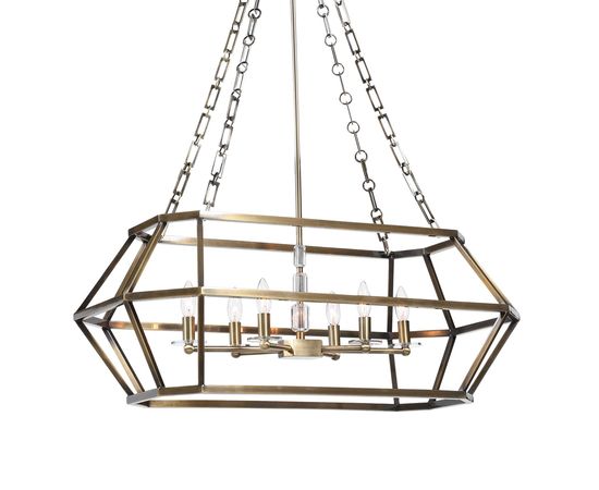 Люстра UTTERMOST Configuration, 6 Lt Oval Chandelier, фото 1