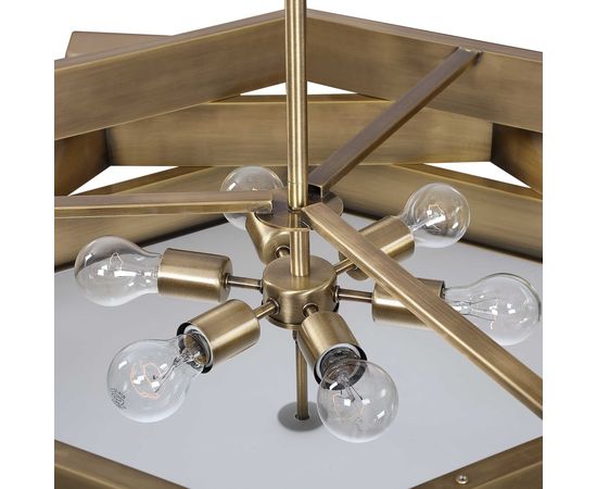 Подвесной светильник UTTERMOST Interlink, 6 Lt Pendant, фото 5