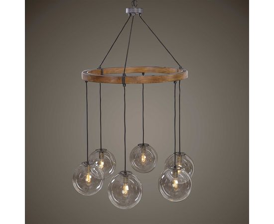 Люстра UTTERMOST Vaughn, 6 Lt Chandelier, фото 2