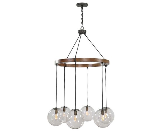 Люстра UTTERMOST Vaughn, 6 Lt Chandelier, фото 4