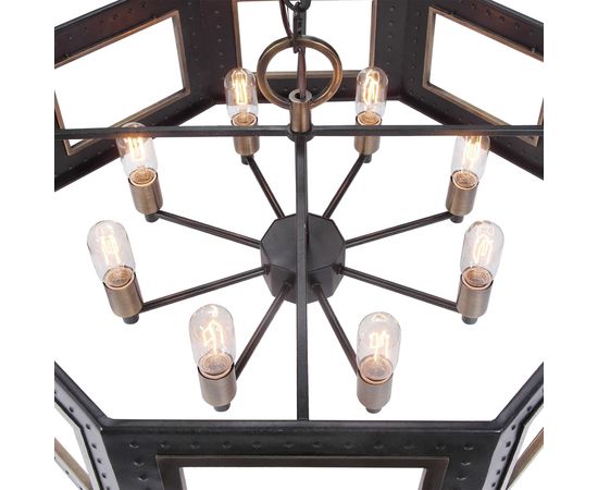 Люстра UTTERMOST Sutcliffe, 8 Lt Chandelier, фото 6