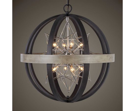 Люстра UTTERMOST Polaris, 8 Lt Pendant, фото 2
