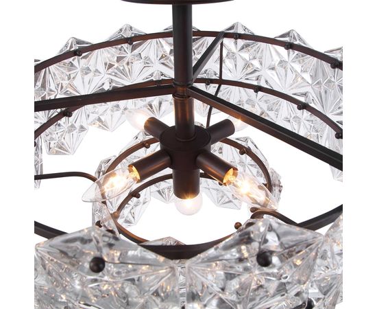 Люстра UTTERMOST Julius, 5 Lt Semi Flush, фото 6