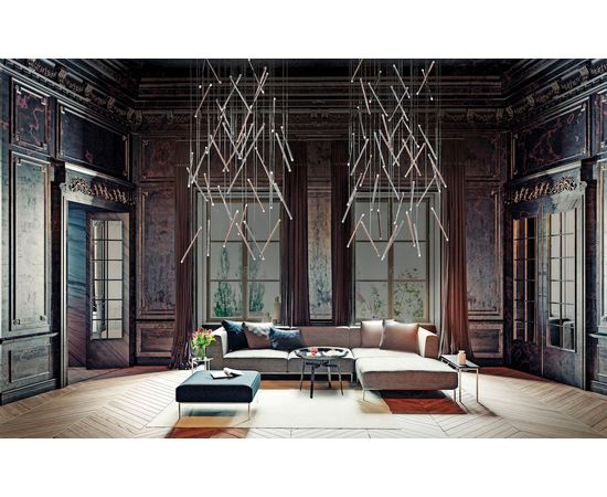 Подвесной светильник Studio Italia Design A-Tube Nano Duo, фото 7