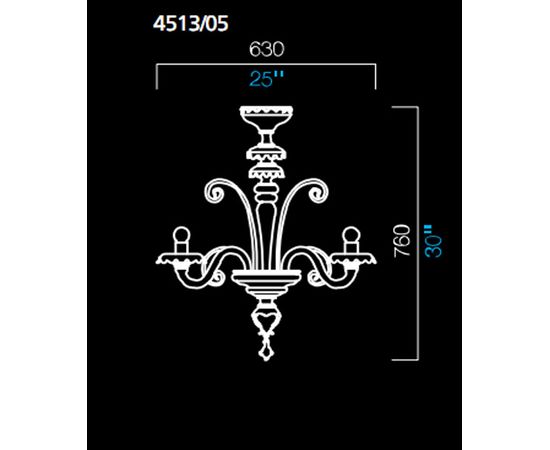 Люстра Barovier&amp;Toso 4513/05, фото 1