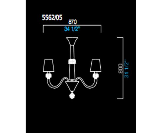 Люстра Barovier&amp;Toso 5562/05, фото 1