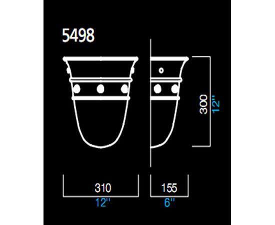 Настенный светильник Barovier&amp;Toso 5498, фото 1