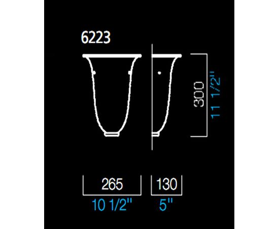 Настенный светильник Barovier&amp;Toso 6223, фото 1