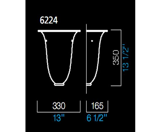 Настенный светильник Barovier&amp;Toso 6224, фото 1