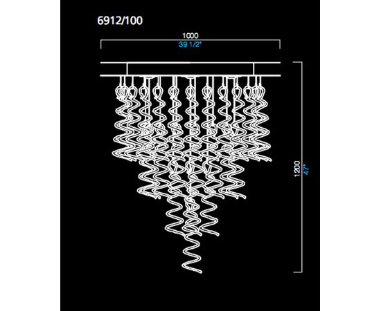 Потолочный светильник Barovier&amp;Toso 6912/100, фото 1