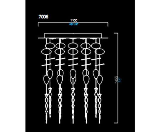 Потолочный светильник Barovier&amp;Toso 7006, фото 1