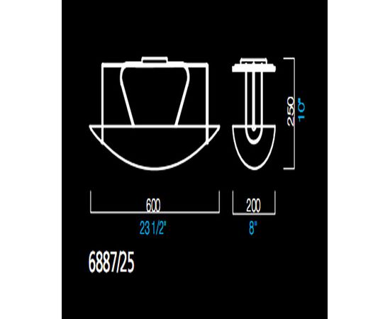 Потолочный светильник Barovier&amp;Toso 6887/25, фото 1