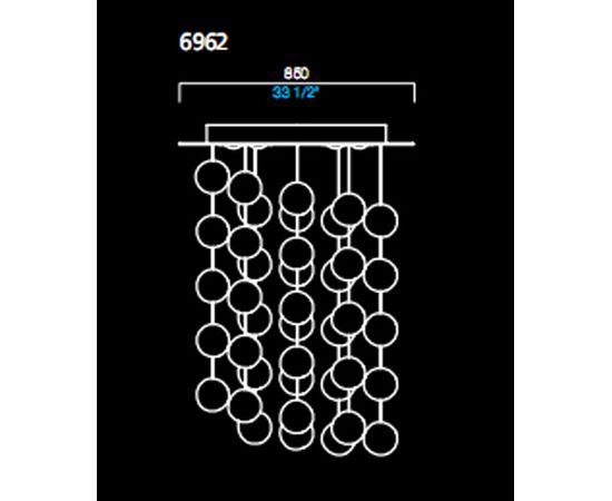 Потолочный светильник Barovier&amp;Toso 6962, фото 1